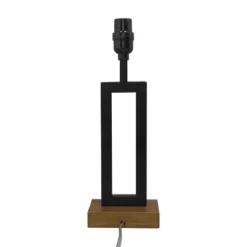 Weston Window Small Lamp Base Black - Threshold™: Modern Rectangle, No Assembly Required, ETL Listed 12 Weston Window Small Lamp Base Black - Threshold™: Modern Rectangle, No Assembly Required, ETL Listed -LumaHome GUEST 00c0db3b a105 4c2e abb8 feb4044260b3