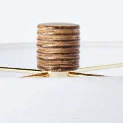 Assembled Resin Table Lamp Tan - Threshold™ Designed With Studio McGee -LumaHome GUEST 091de7c5 079c 46dc b512 dbf1f474860a