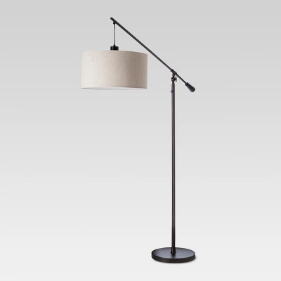 Cantilever Drop Pendant Swing Arm Floor Lamp Brown - Threshold™ 9 Cantilever Drop Pendant Swing Arm Floor Lamp Brown - Threshold™ - Image 7