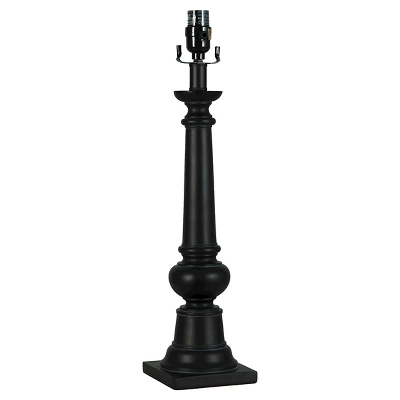Column Large Lamp Base Black - Threshold™ 3 Column Large Lamp Base Black - Threshold™