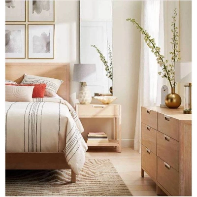 Fillable Accent With USB Table Lamp Brass - Threshold™: Modern Glass Nightstand Lamp, ETL Listed, No Bulb Included 6 Fillable Accent With USB Table Lamp Brass - Threshold™: Modern Glass Nightstand Lamp, ETL Listed, No Bulb Included - Image 5