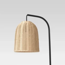 Addison Rattan Table Lamp Brown - Threshold™ -LumaHome GUEST 18115be0 d520 4a1b 8ec5 a1ebd57528ae