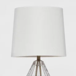 Acrylic Prism Accent Table Lamp Clear - Threshold -LumaHome GUEST 2444dc91 a317 4b16 b7ce 5af4a6fd34bb