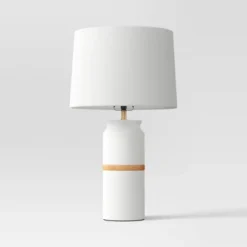Ceramic And Wood Table Lamp (Includes LED Light Bulb) - Threshold™ -LumaHome GUEST 2555af73 9064 439b bff4 1c916f8d313c