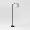 Downbridge Floor Lamp With Shade Black/Tan - Threshold™: Ambient Light, Metal Base, Linen Drum 1 Downbridge Floor Lamp With Shade Black/Tan - Threshold™: Ambient Light, Metal Base, Linen Drum -LumaHome GUEST 35e114c3 d6e3 4795 8709 3cd480095b96