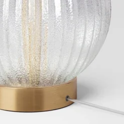 Small Ribbed Glass Lamp Base Clear - Threshold™ 9 Small Ribbed Glass Lamp Base Clear - Threshold™ -LumaHome GUEST 3afd392d 594c 4005 9b08 cc2e50aa3c8c