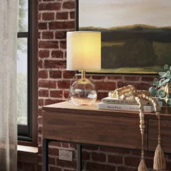 Glass Sphere Mini Table Lamp Clear - Threshold™ -LumaHome GUEST 3b613f4f 1a7d 4133 b0db 6b5e758490ca