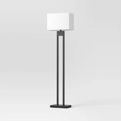 Weston Window Pane Floor Lamp Black - Threshold™ -LumaHome GUEST 48a35487 ee82 4c08 92bd 0a8f68ac7282