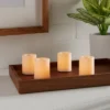 1.82" X 1.4" 4pk LED Votive Flameless Black Wick Candle Cream - Threshold™ -LumaHome GUEST 4cd7032b 536b 4438 9c77 4f1232054e25