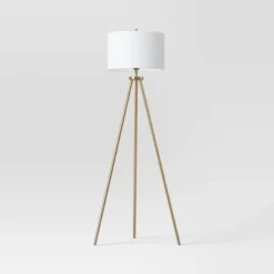 Ellis Tripod Floor Lamp Brass - Threshold™ 10 Ellis Tripod Floor Lamp Brass - Threshold™ -LumaHome GUEST 523c462d c1c1 4a9a 898d 0d6924e5de05