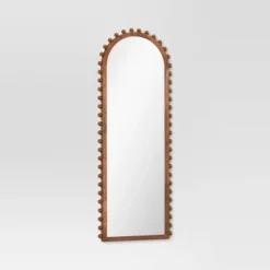 25"x65" Carved Beaded Floor Mirror - Threshold™ 6 25"x65" Carved Beaded Floor Mirror - Threshold™ -LumaHome GUEST 5ff7f9ee 5865 43e7 a601 ee378468380f