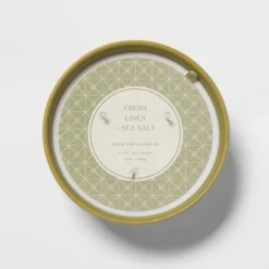 13oz Footed Textured Ceramic Dish With Dustcover Fresh Linen & Sea Salt Green - Threshold™ -LumaHome GUEST 6688719a 6666 4cac a98c dec431215c8d