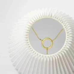 Tapered Lamp Shade With Knife Pleat White - Threshold™ Designed With Studio McGee -LumaHome GUEST 70ebe45d 1244 4490 87eb 4bd48d4a7f78