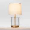 Modern Acrylic Accent Lamp Brass - Threshold