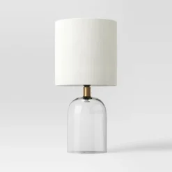 Glass Cylinder Mini Table Lamp With Open Base Clear - Threshold™ -LumaHome GUEST 857dae5c 7594 4a2a a16e 4e68dee8179e