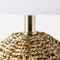 Large Seagrass Table Lamp (Includes LED Light Bulb) Natural - Threshold™ Designed With Studio McGee -LumaHome GUEST 8910b0d9 dd14 4b6d 9a8c 4dbdb1950677