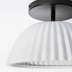 Scalloped Semi-Flush Mount Ceiling Light - Threshold™ Designed With Studio McGee 9 Scalloped Semi-Flush Mount Ceiling Light - Threshold™ Designed With Studio McGee -LumaHome GUEST a2f6c445 d12d 433d 863f a723149ed3de
