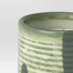 Ceramic Citronella Outdoor Candle Green - Threshold™ -LumaHome GUEST a37b37b5 5c43 45d8 9785 a7b4f4bb9b5d