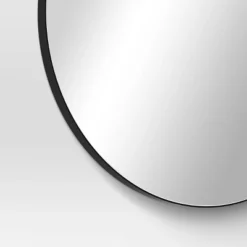 28" Round Infinity Circle Mirror Black - Threshold™ -LumaHome GUEST af398285 201d 4fde 9aee a236e0444c9b