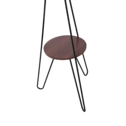 Tripod Shelf Floor Lamp Silver (Includes LED Light Bulb) - Threshold™ -LumaHome GUEST bbc83daf f671 40cf bc46 e05d5ebab3d1