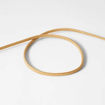 Natural Wicker Table Lamp Brown - Threshold™ Designed With Studio McGee: Chic Pleated Drum Shade, ETL Listed 5 Natural Wicker Table Lamp Brown - Threshold™ Designed With Studio McGee: Chic Pleated Drum Shade, ETL Listed - Image 3