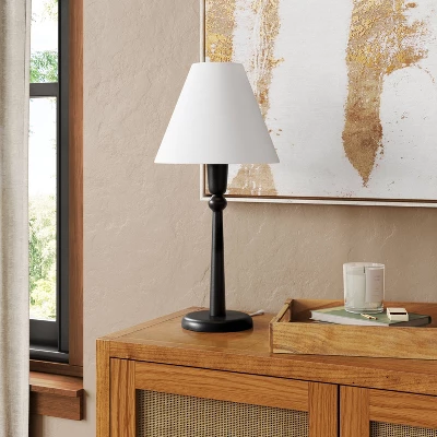 Textured Metal Table Lamp - Threshold™ 3 Textured Metal Table Lamp - Threshold™