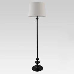 Londonberry Stick Floor Lamp Black - Threshold™ -LumaHome GUEST cf25e812 d87e 4498 a69d b76bd7c39265