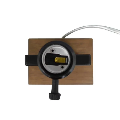 Weston Window Small Lamp Base Black - Threshold™: Modern Rectangle, No Assembly Required, ETL Listed 7 Weston Window Small Lamp Base Black - Threshold™: Modern Rectangle, No Assembly Required, ETL Listed - Image 6