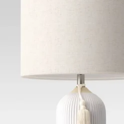Large Assembled Ceramic Table Lamp White - Threshold™ -LumaHome GUEST d72950b8 ea54 41af a1d4 cb6cbbe6dd5a