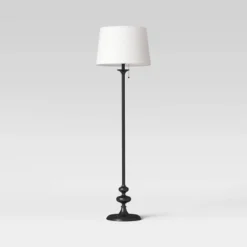 Londonberry Stick Floor Lamp Black - Threshold™ -LumaHome GUEST d8eee44e fb02 4fa5 9c20 c5e2a2730b47