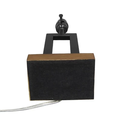 Weston Window Small Lamp Base Black - Threshold™: Modern Rectangle, No Assembly Required, ETL Listed 8 Weston Window Small Lamp Base Black - Threshold™: Modern Rectangle, No Assembly Required, ETL Listed - Image 7
