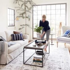 60"x16" Tripod Floor Lamp Oak Tone Wooden Finish - Threshold™: Elegant Standing Lighting, 3-Way Switch, UL Listed -LumaHome GUEST fe1075c2 4d1c 429b 900a 279c6d7121c1 1